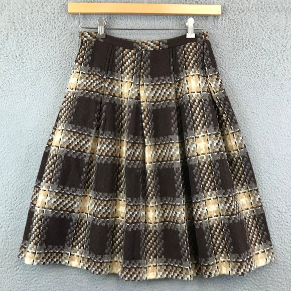 VIntage 1960s Wool Darlenette Teen Mate High Waisted Pencil Skirt size 14 - Picture 2 of 10